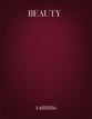 Beauty SSA choral sheet music cover